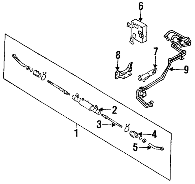5511439F00 - : Outer Tie Rod for INFINITI: J30 Image