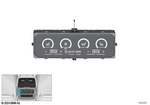 61315B3FE90 - : Climate Control Panel, Rear for BMW Image