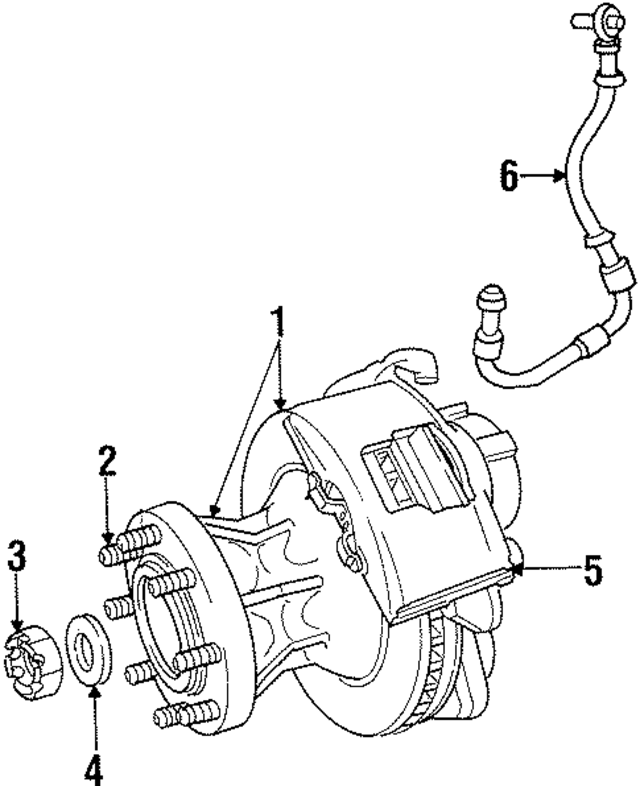 4746366 - Brakes: Disc Brake Caliper for Mopar Image