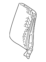 68059232AA - Body: Seat Back Frame for Chrysler: 300 | Dodge: Challenger, Charger, Magnum | Jeep: Commander, Grand Cherokee Image