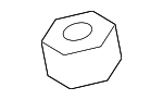 38423SA6941 - Body: Retainer Nut for Honda: Accord Crosstour, Civic, CR-V, CR-Z, Crosstour, Element, Insight, Odyssey, Pilot Image