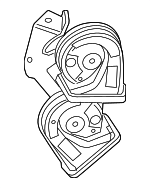HRN3 - Body: Motorcraftâ„¢ Horn for Ford Image