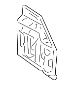 19183931 - Body: Rear Body Panel Reinforcement for Pontiac: Vibe Image