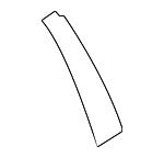 863812F001 - Body: Black Out Tape for Kia: Spectra, Spectra5 Image