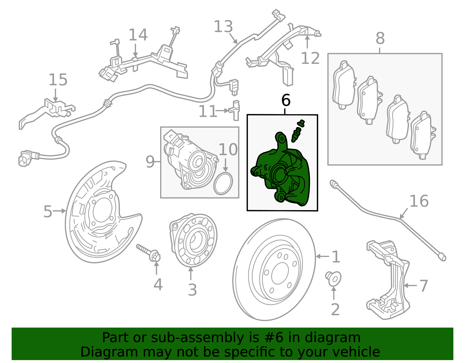Disc Brake Caliper – Clamp Down with Factory Confidence | AutoNation Parts