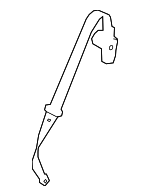 TKY857740 - Electrical: Center Belt Assembly for Mazda: CX-9 Image