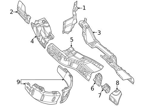 Heat Shields for 2021 Dodge Durango #0