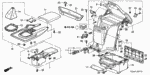 90134S30003 - Interior/Bumper: SCREW, GROUND (5X18) for Honda Image