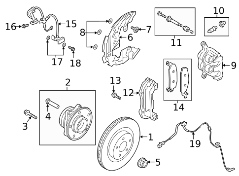 Anti-Lock Brakes for 2024 Ford Explorer #1