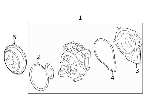 Gaskets & Sealing Systems for 2011 Chevrolet Malibu #0