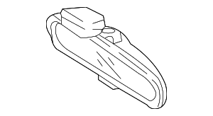 851011M000 - : Mirror Inside for Kia: Forte, Forte Koup, Optima, Rio, Rio5, Rondo, Sedona, Soul, Sportage Image