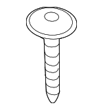 1249205161 - Body: Door Trim Panel Screw for Genesis: G90 | Hyundai: Santa Fe Sport Image