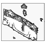 5830748200 - Body: Rear Body Panel for Toyota: Venza Image