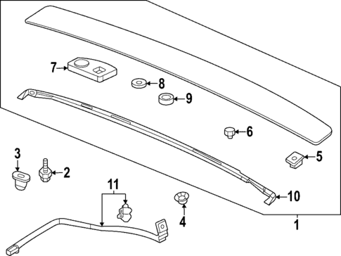 High Mount Lamps for 2024 Acura Integra #0