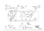 2214402009 - Electrical Equipment and Instruments: Wiring Harness for Mercedes-Benz: 250, 300S, S350, S400, S500, S550, S600, S63 AMG Image