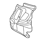 2026821128 - Body: Insulator for Mercedes-Benz: C 220, C 230, C 280, CLK 320, CLK 430, CLK 55 AMG&amp;reg; Image image