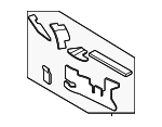 64115A02177 - HVAC: Insulation for BMW Image