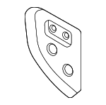 64115A5D0D1 - HVAC: AC &amp; Heater Assembly Front Seal for BMW Image