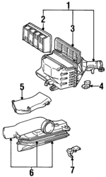 1770050160 - Engine: Air Cleaner Assembly for Lexus: SC400 Image