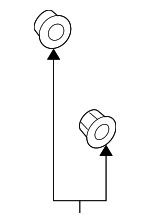 11089474 - Electrical: Tail Lamp Assembly Nut for Saab: 9-3 Image