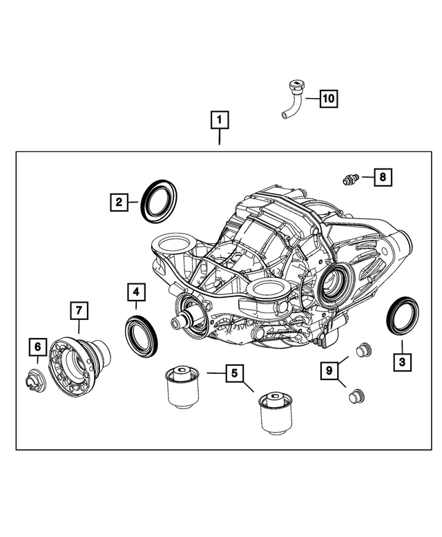 68683338AA - : Drive Pinion Seal for Mopar Image