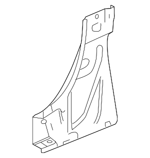 84449772 - Body: Driver Side Rocker Inner Panel Rear Extension for GM Image
