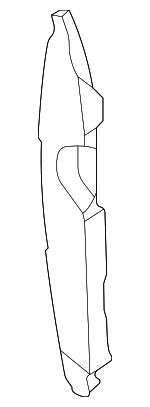 84116T6000 - Body: Rear Insulator for Hyundai Image