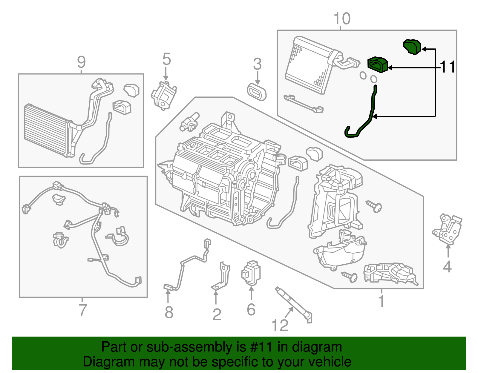 17371-SF1-A01 Genuine Acura Valve (Two-Way