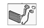 79115TR6A01 - HVAC: Heater Core for Honda: Civic Image