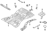 743746SA3A - : Stay Bracket for Nissan Image