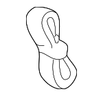 12456323 - Body: Strap for Pontiac: Sunfire Image