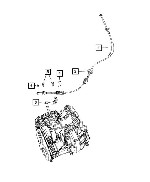 Gearshift Controls and Related Parts for 2020 Dodge Grand Caravan #1
