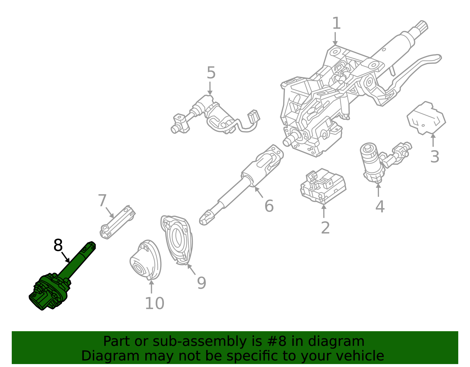 S様 23392672 - Lower Shaft 2013-2019 Cadillac ATS | GMC Parts Canada