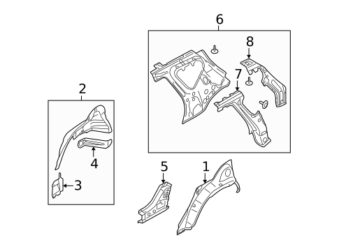 Inner Structure for 2009 Nissan Murano #0