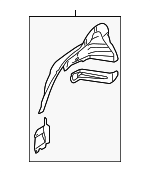 767021AC0A - : Inner Wheelhouse for Nissan Image
