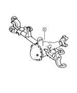 4864841AC - Front Suspension &amp; Drive: Service Front Axle for Mopar Image