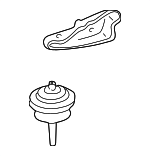 25736430 - Engine: Front Mount for Buick: LeSabre, Park Avenue | Oldsmobile: Aurora | Pontiac: Bonneville Image