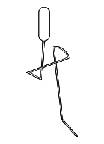 8L8Z7826460A - Body: Lock Rod for Ford: Escape | Mercury: Mariner Image