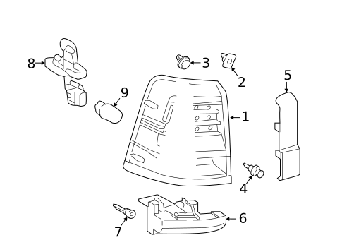 Bulbs - Chassis for 2017 Toyota Land Cruiser #2