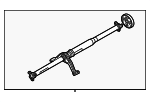 8S0521101E - Universals &amp; Rear Axle: Drive Shaft for Audi: TT Quattro, TT RS Quattro, TTS Quattro Image