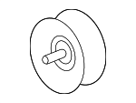LR039516 - Cooling System: Idler Pulley for Land Rover: Discovery, LR4, Range Rover, Range Rover Sport Image