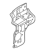 8C3Z25016A92A - Body: Dash Panel Reinforcement for Ford: F-250 Super Duty, F-350 Super Duty, F-450 Super Duty Image