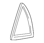 8356225000 - Body: Fixed Glass Weatherstrip for Hyundai Image