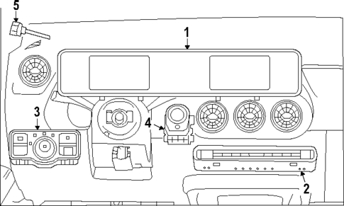 Cluster & Switches for 2024 Mercedes-Benz EQB 350 #0