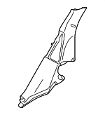 6255176012C0 - Body: Quarter Trim Panel for Lexus: CT200h Image