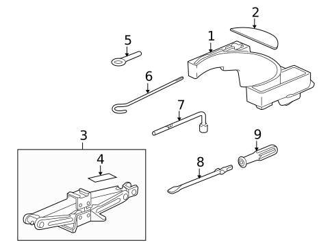 Jack & Components for 2011 Honda Insight #0