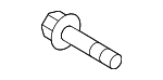N10672001 - Exhaust: Plate Upper Bolt for Audi Image