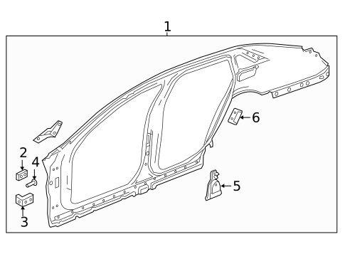 Uniside for 2017 Cadillac CT6 #0