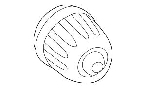 52937A5000 - : Cap for Genesis: Electrified G80, Electrified GV70, G80, G90, GV70, GV80, GV80 Coupe | Hyundai: Accent, Elantra, Elantra GT, Equus, Genesis Coupe, Santa Fe, Santa Fe Sport, Santa Fe XL, Sonata Image