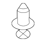 91505TY2003 - : Under Cover Clip for Acura Image